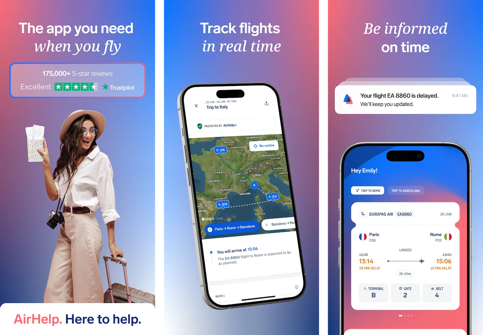These custom product page screenshots for Apple Ads were developed by Applica, incorporating top-performing ad creatives from Meta campaigns.