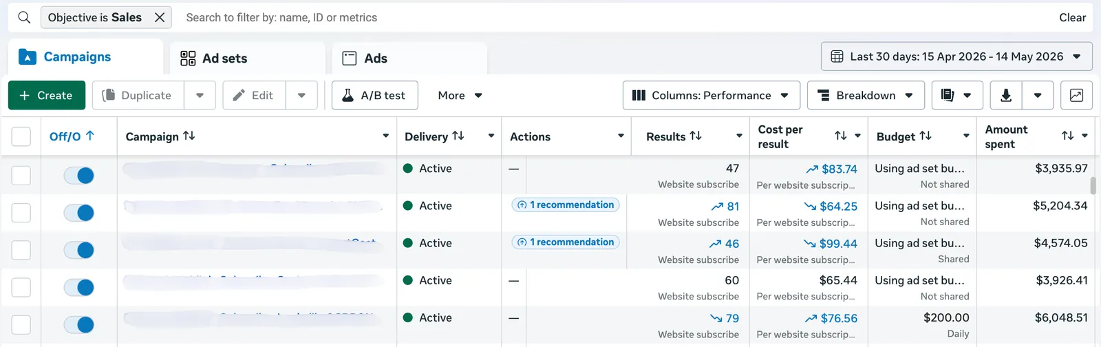 *A real Direct App Campaign running as a Meta Sales-objective campaign — same user experience as an app install ad, completely different attribution stack underneath.*