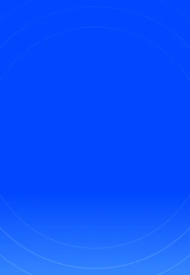 Blue gradient background with concentric circle outlines