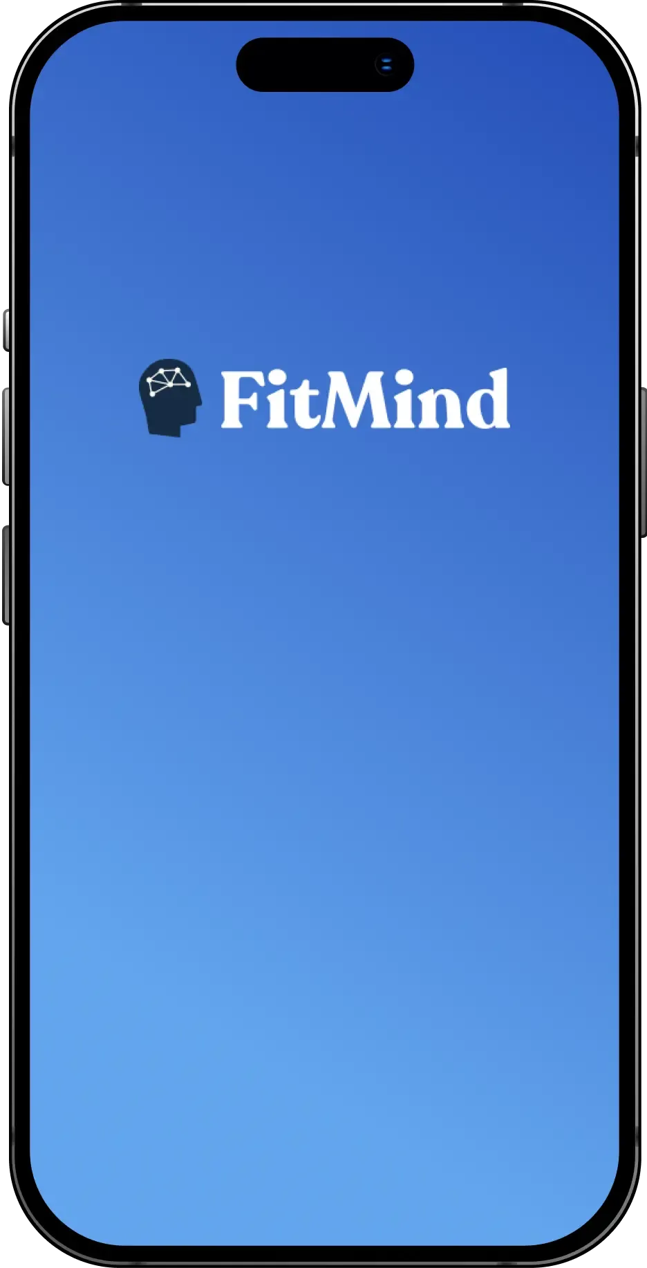 FitMind app on phone