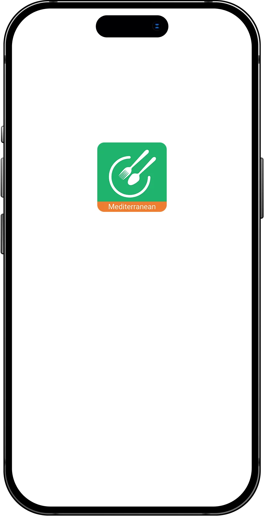 Mediterranean Diet app on phone