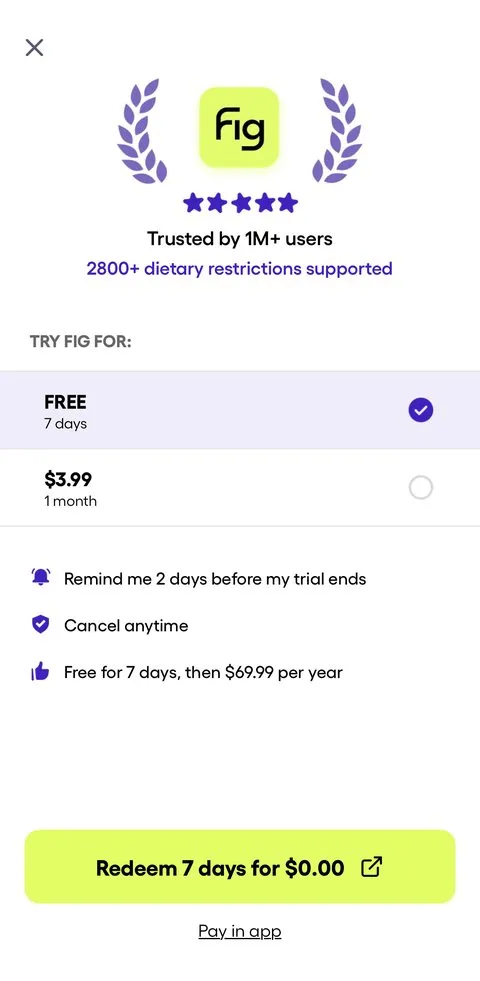 Fig paywall