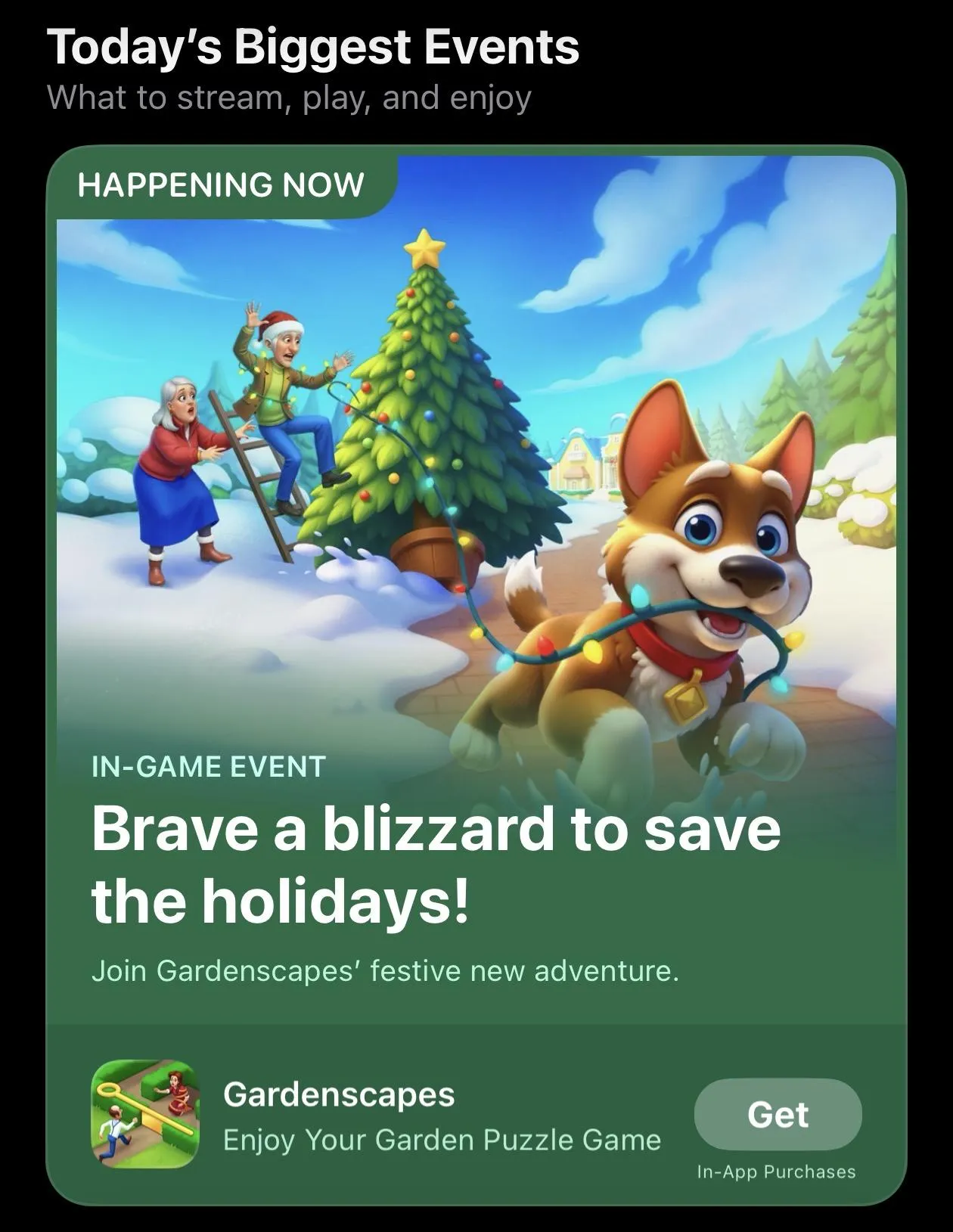 Seasonal ASO playbook example
