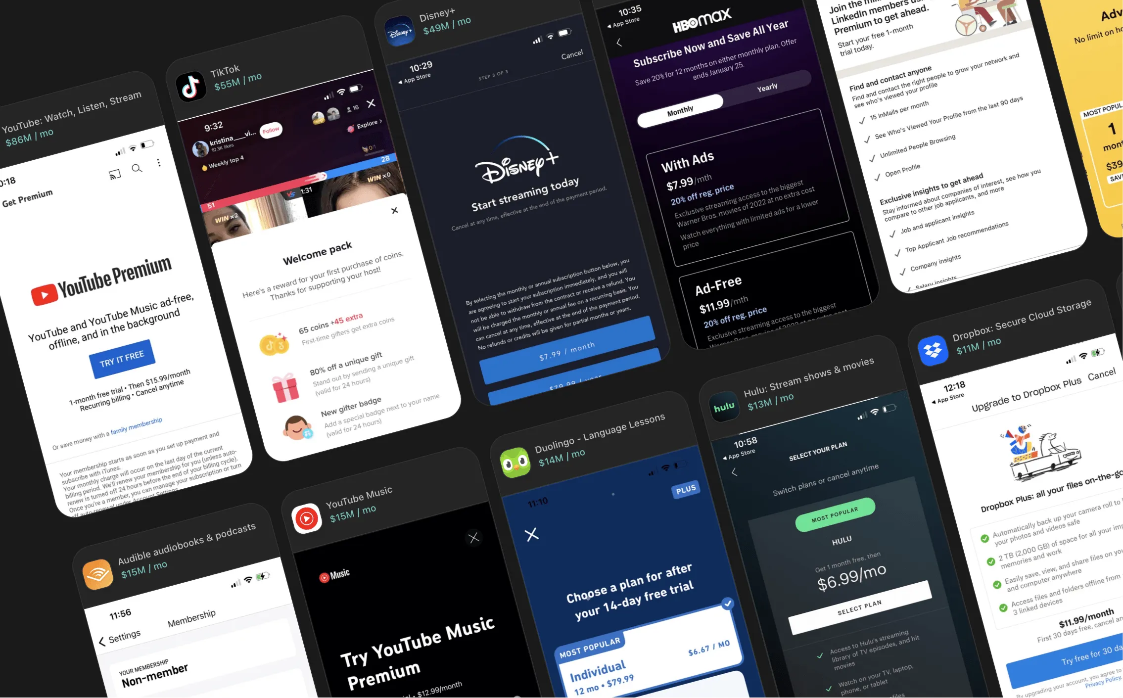 Mobile Paywall Examples that Convert