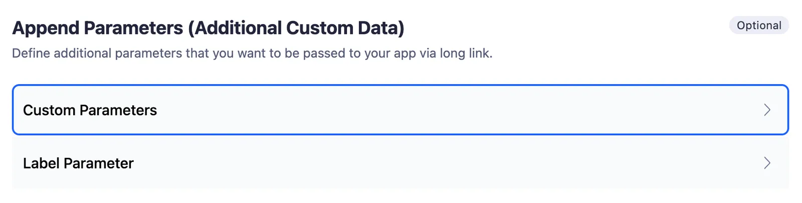 Adjust deep link, redirect, and fallback configuration
