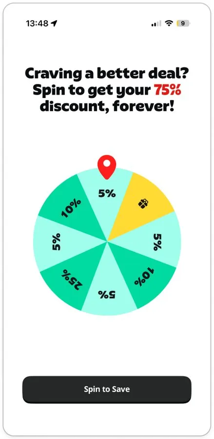 Yazio paywall flow, screen 2 of 4