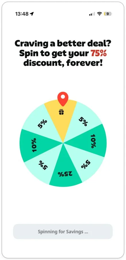 Yazio paywall flow, screen 3 of 4